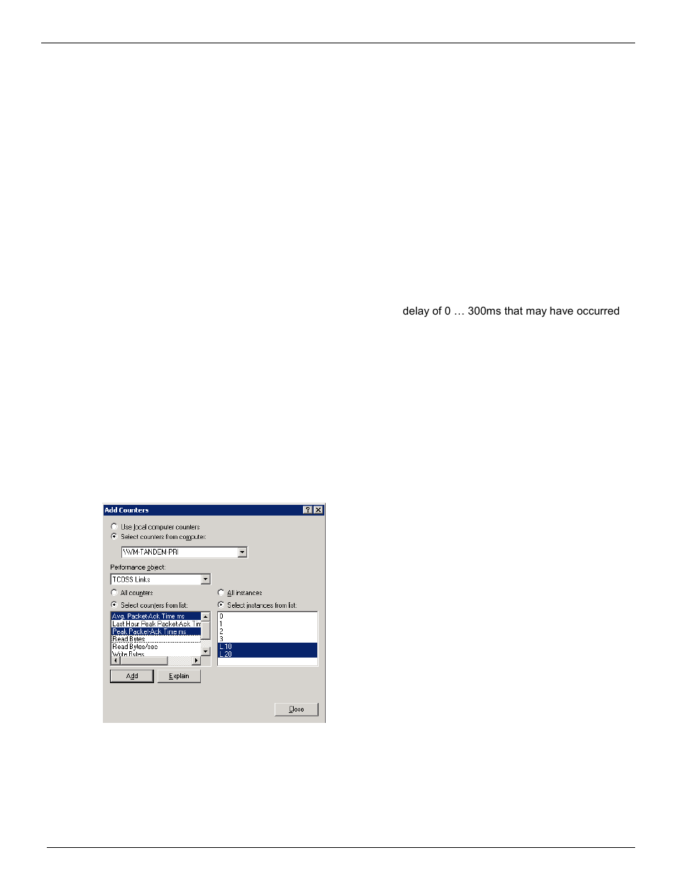 3 checking network latency | Kofax Communication Server 9.1.1 User Manual | Page 46 / 127