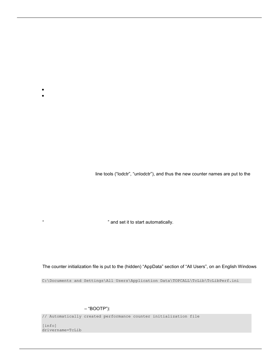 6 replacement of interfaces, 2 kcs performance counters, 1 background | 2 windows 2008 64-bit version, 3 counter initialization file, Kcs performance counters | Kofax Communication Server 9.1.1 User Manual | Page 96 / 127