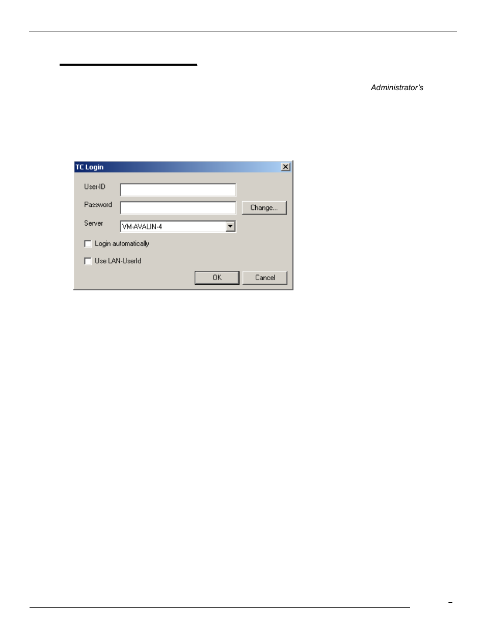 Getting started, 1 logging in to tcfw, 2 changing your password | Kofax Communication Server 9.1.1 User Manual | Page 11 / 114