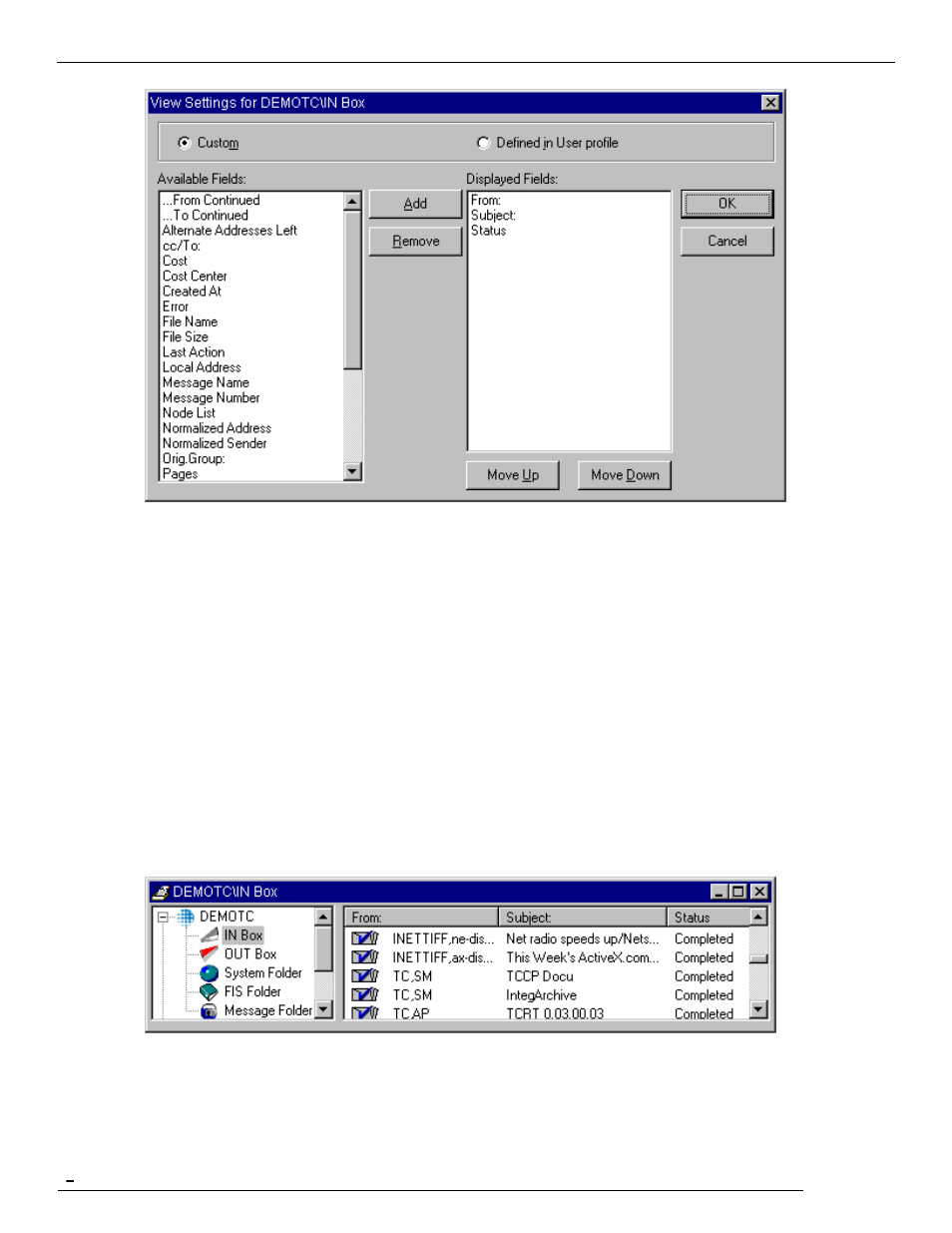 Kofax Communication Server 9.1.1 User Manual | Page 70 / 114