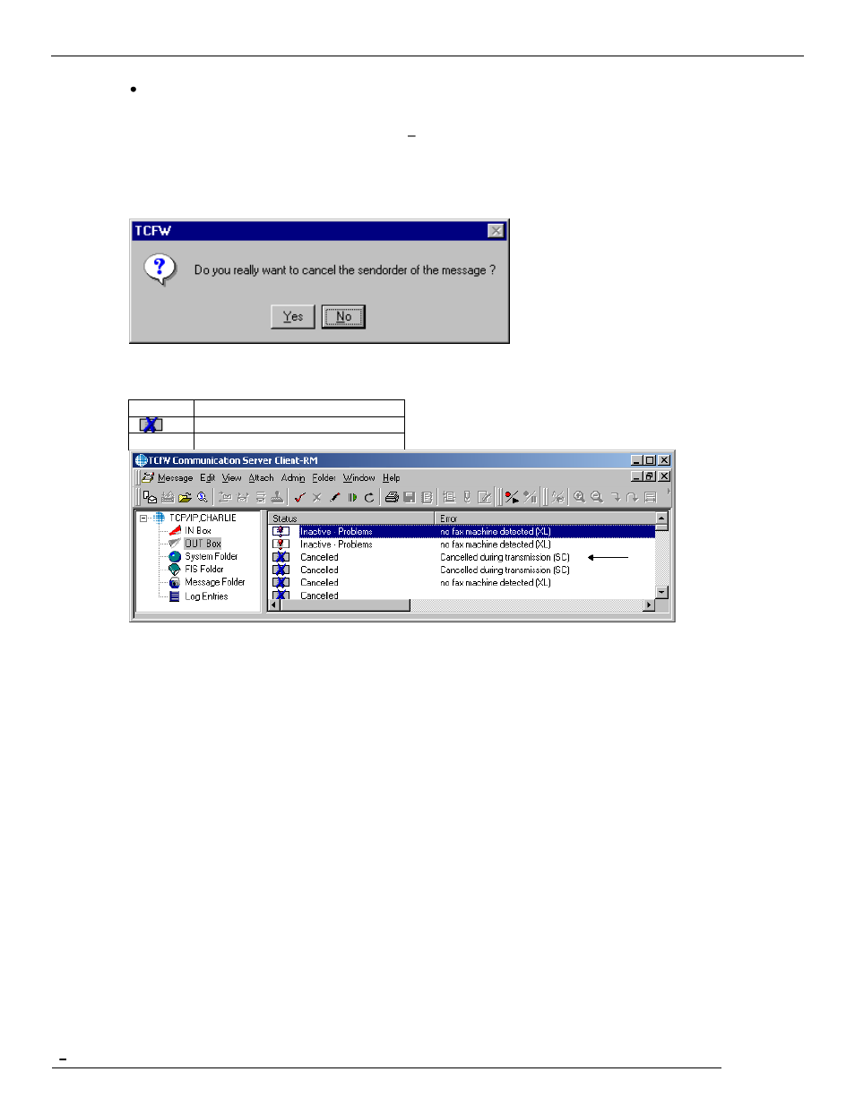 1 resend a message | Kofax Communication Server 9.1.1 User Manual | Page 76 / 114