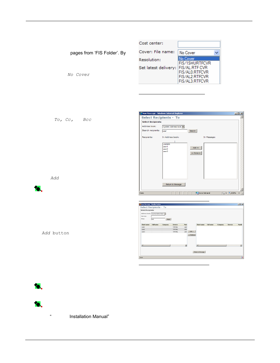 3 address book tool | Kofax Communication Server 9.1.1 User Manual | Page 27 / 85