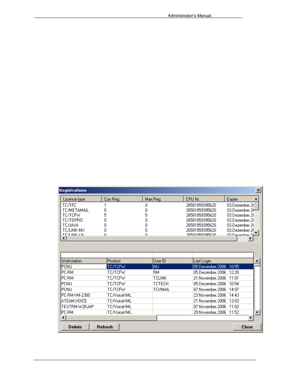 Registration, 7 registration | Kofax Communication Server 9.2.0 User Manual | Page 106 / 203