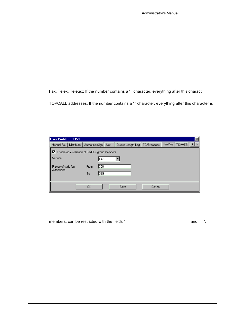 12 faxplus | Kofax Communication Server 9.2.0 User Manual | Page 54 / 203