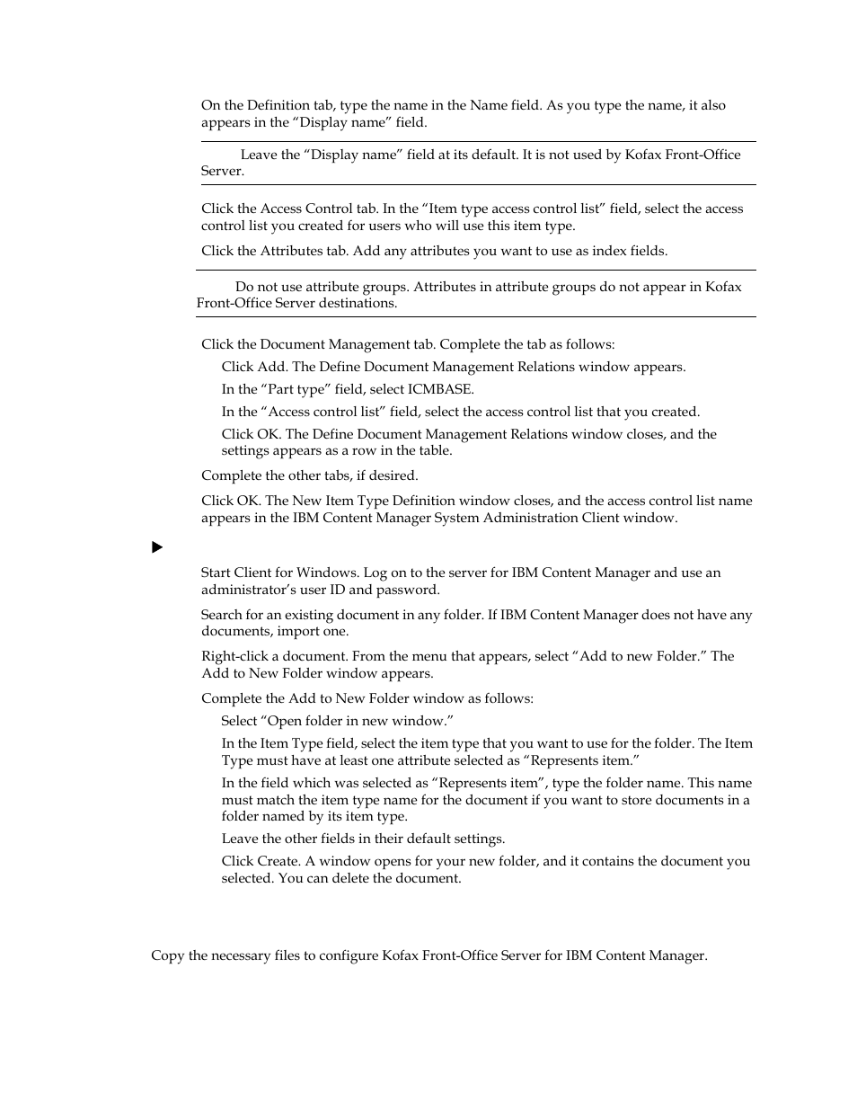Configuring kofax front-office server | Kofax Front-Office Server 2.7 User Manual | Page 10 / 14
