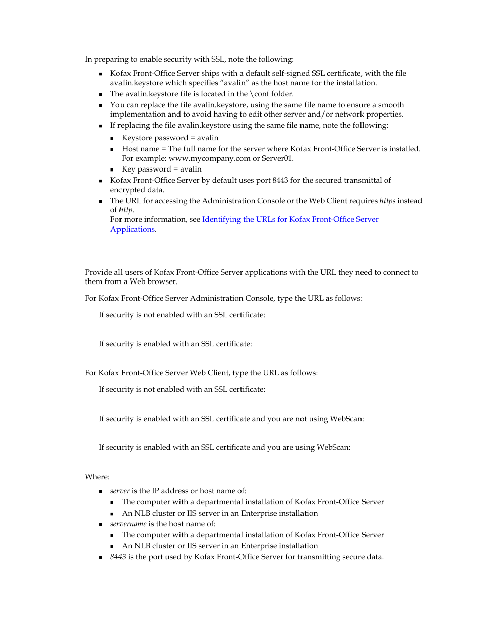 Kofax Front-Office Server 3.0 User Manual | Page 10 / 64