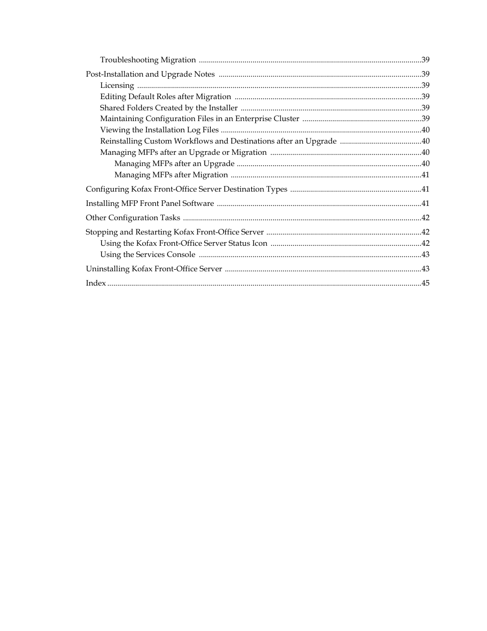 Kofax Front-Office Server 3.0 User Manual | Page 5 / 46