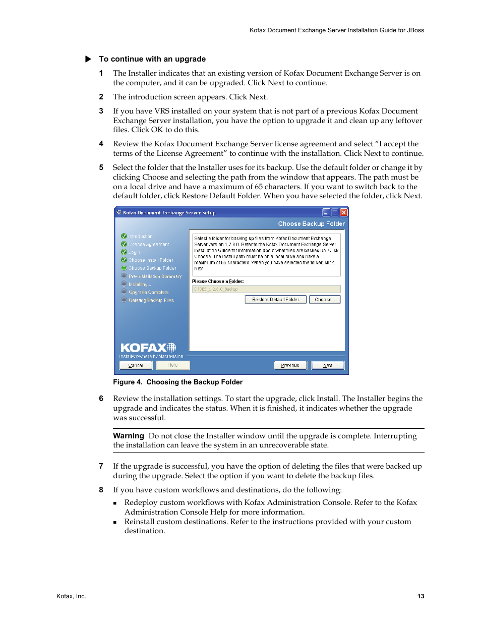 Kofax Document Exchange Server 2.0 User Manual | Page 17 / 22