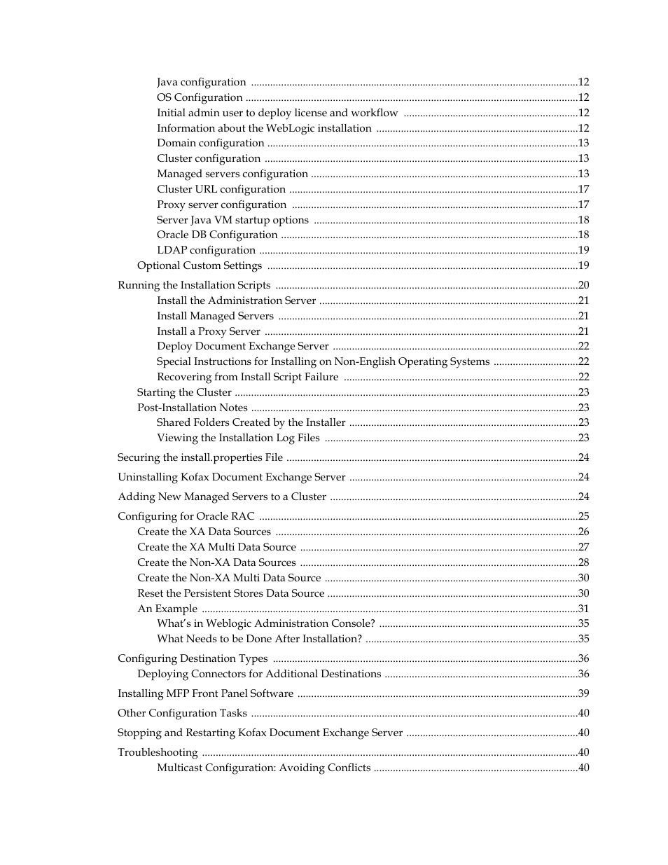 Kofax Document Exchange Server 2.5 User Manual | Page 4 / 44