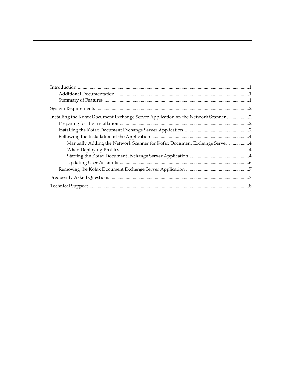Kofax Document Exchange Server 2.5 User Manual | Page 3 / 12