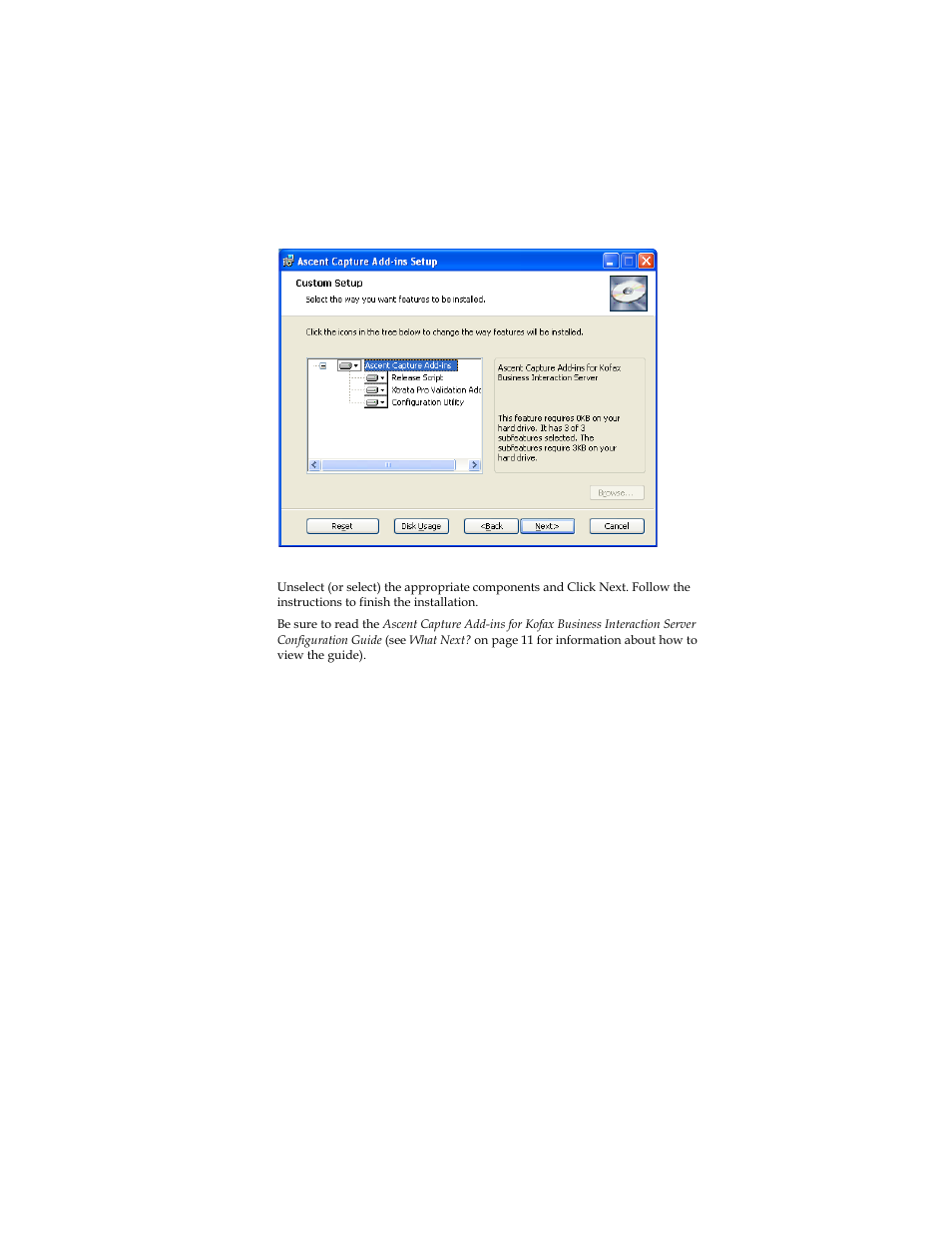 Kofax Business Interaction Server User Manual | Page 14 / 22