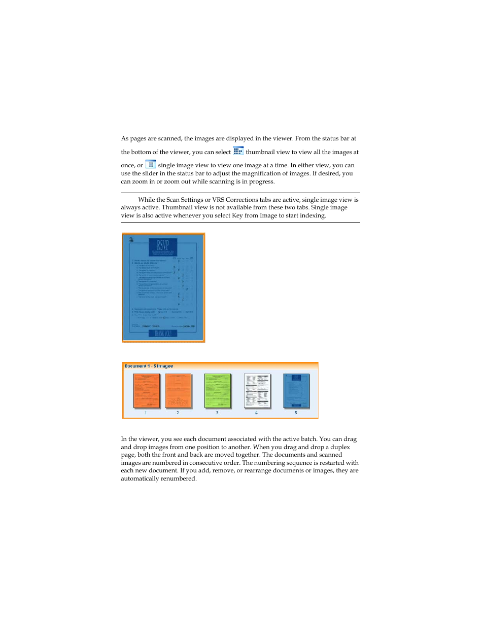 Viewing documents | Kofax Express 1.0 User Manual | Page 10 / 17