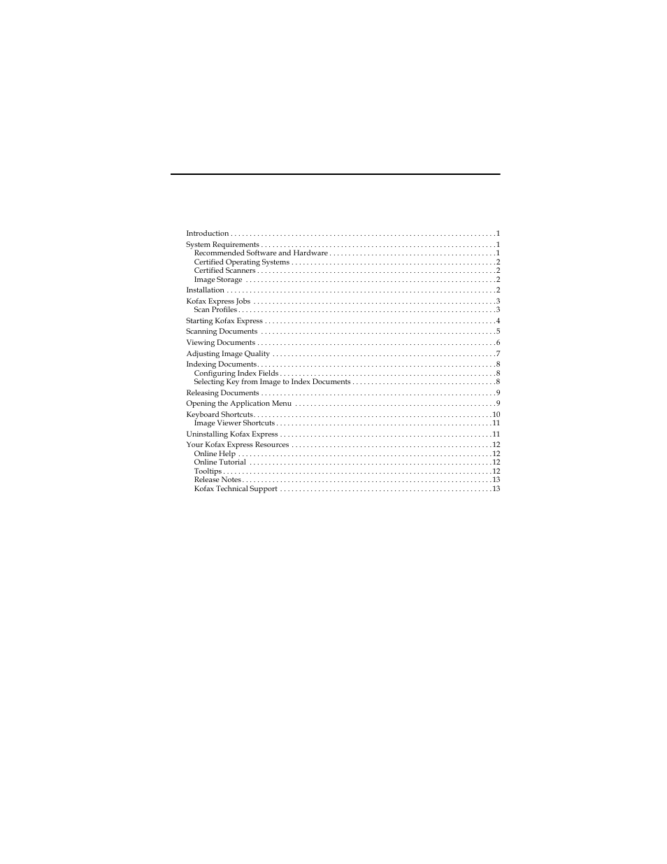 Kofax Express 1.0 User Manual | Page 3 / 17