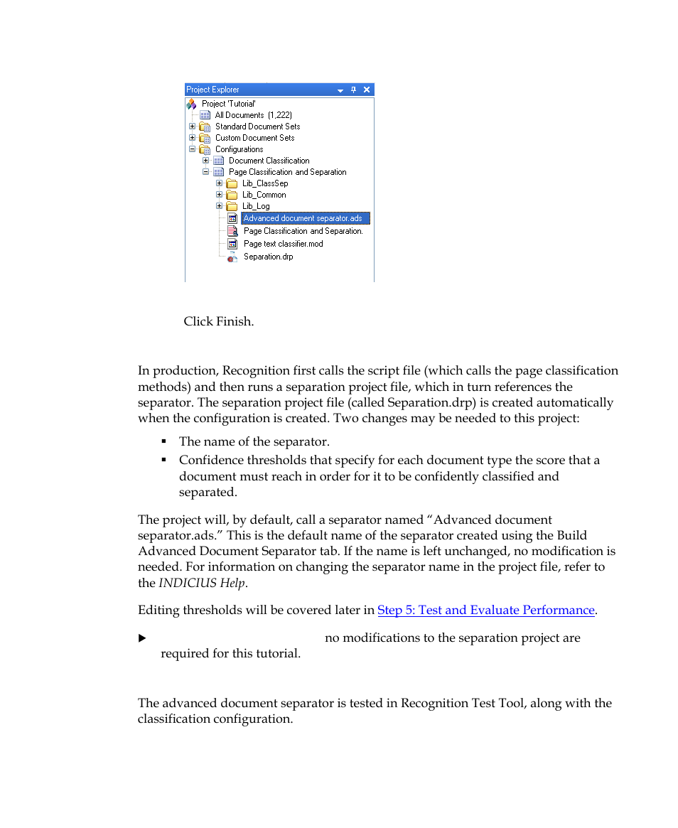 Kofax INDICIUS 6.0 User Manual | Page 105 / 124