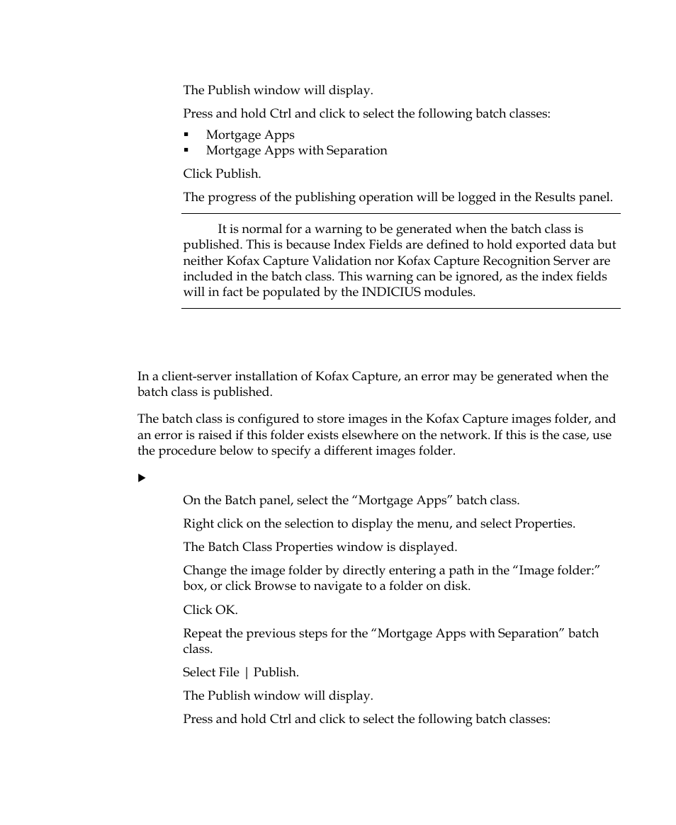 Troubleshooting | Kofax INDICIUS 6.0 User Manual | Page 21 / 124