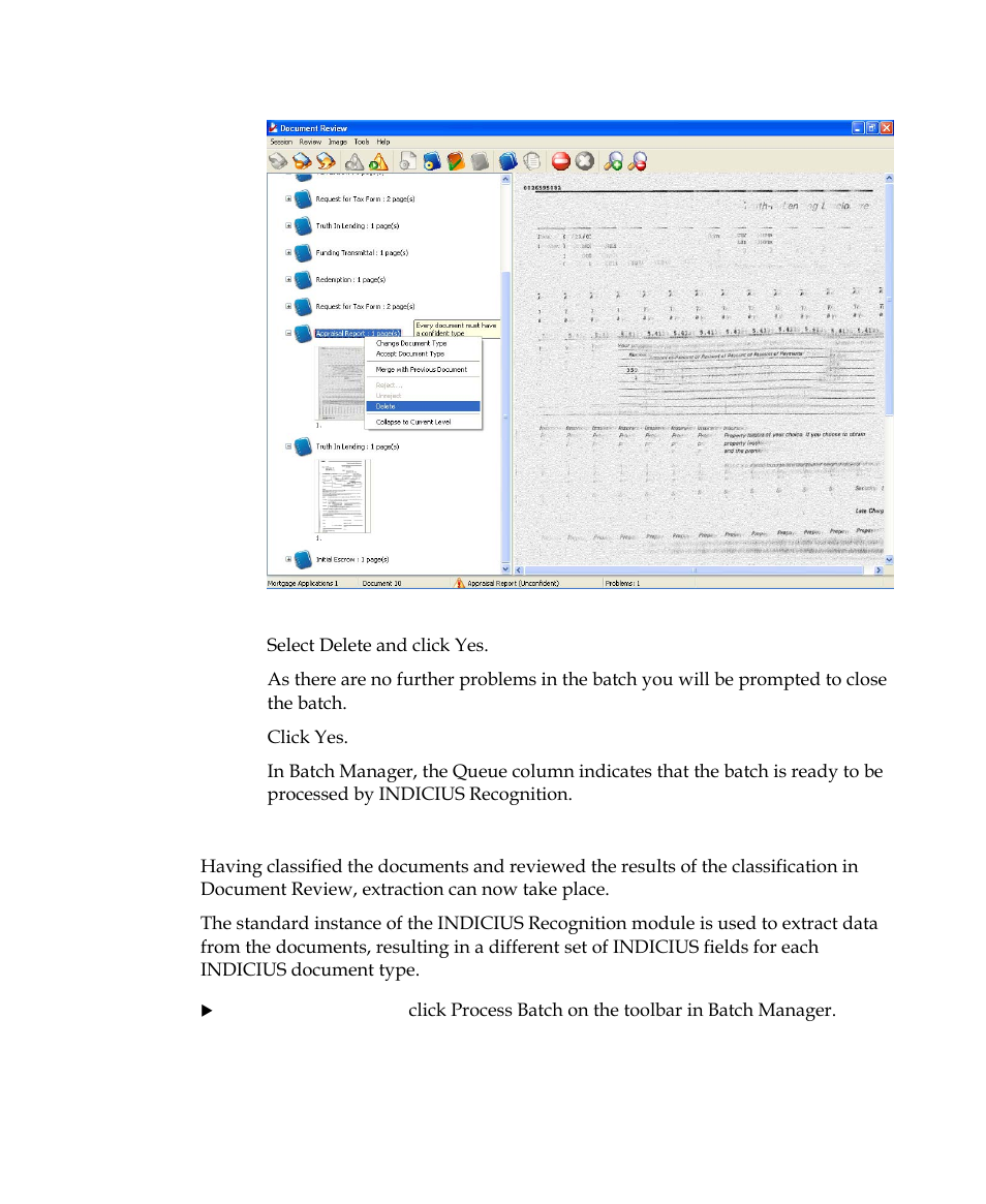 Kofax INDICIUS 6.0 User Manual | Page 31 / 124