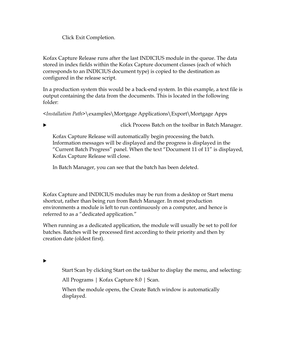 Kofax INDICIUS 6.0 User Manual | Page 34 / 124
