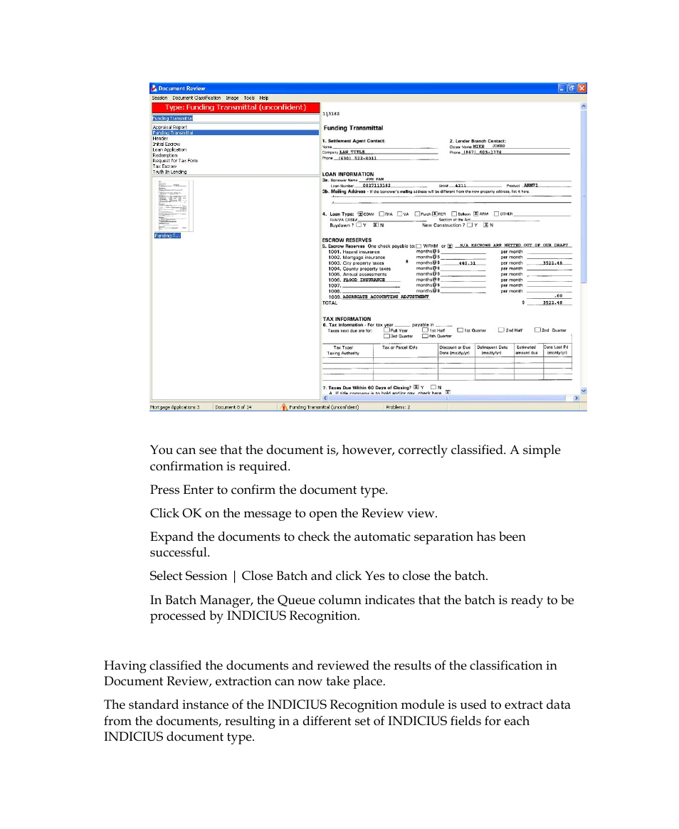 Kofax INDICIUS 6.0 User Manual | Page 42 / 124