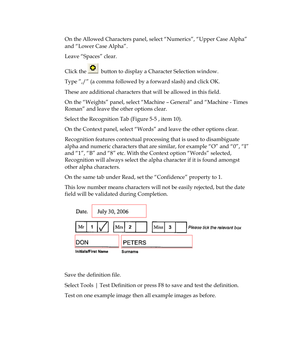 Kofax INDICIUS 6.0 User Manual | Page 52 / 104