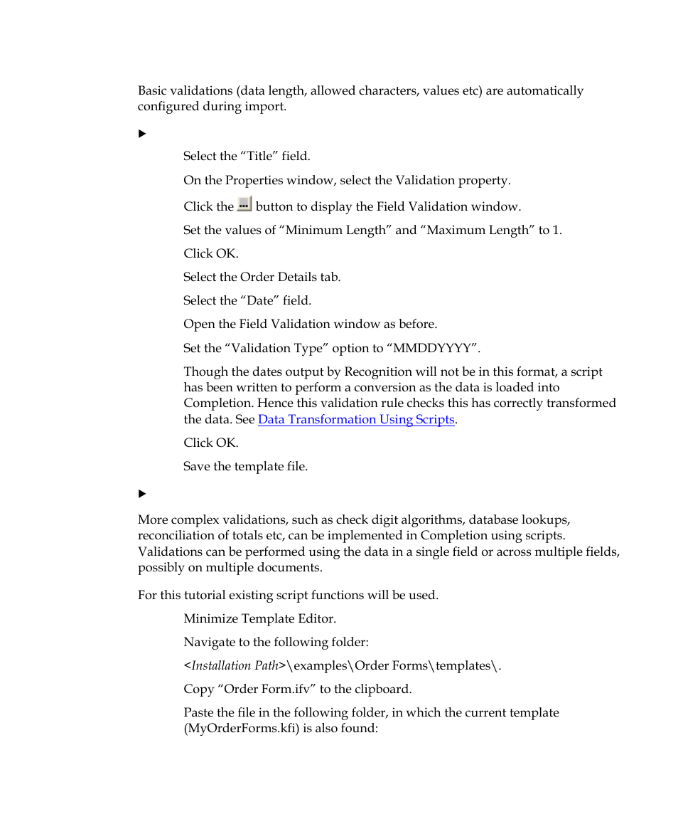 Kofax INDICIUS 6.0 User Manual | Page 91 / 104