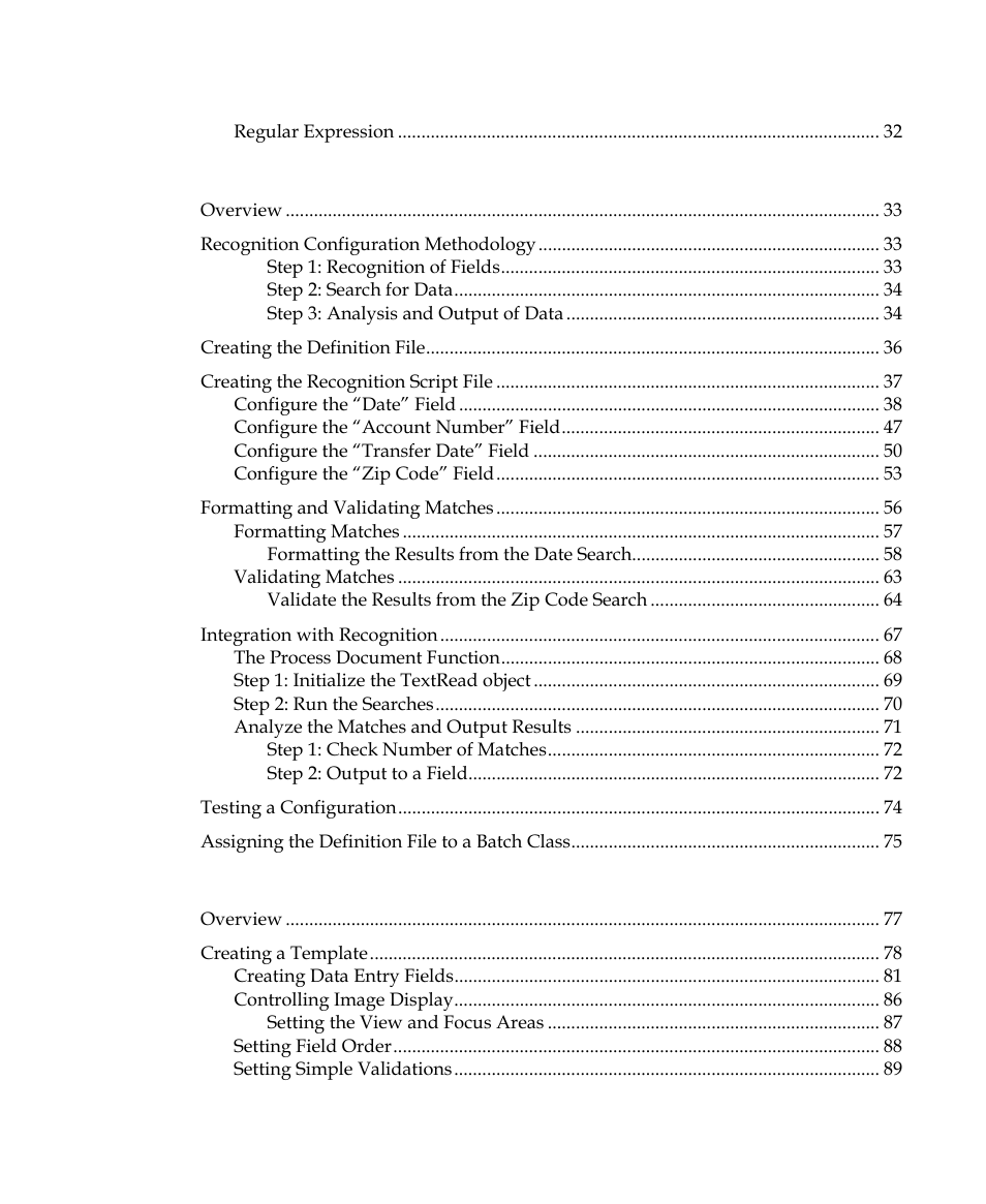 Kofax INDICIUS 6.0 User Manual | Page 5 / 105