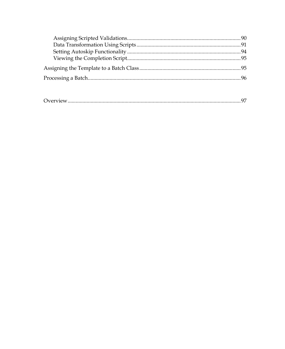 Kofax INDICIUS 6.0 User Manual | Page 6 / 105