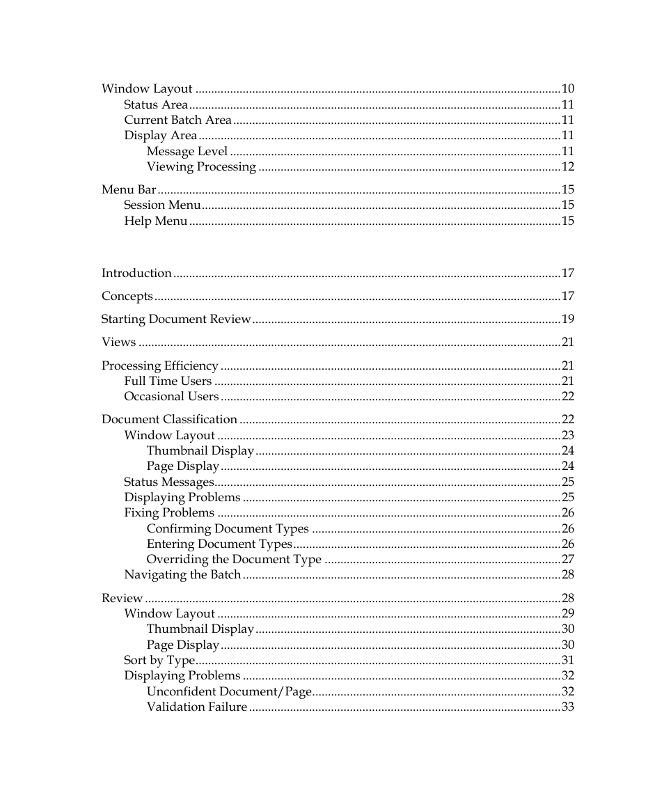 Kofax INDICIUS 6.0 User Manual | Page 4 / 120
