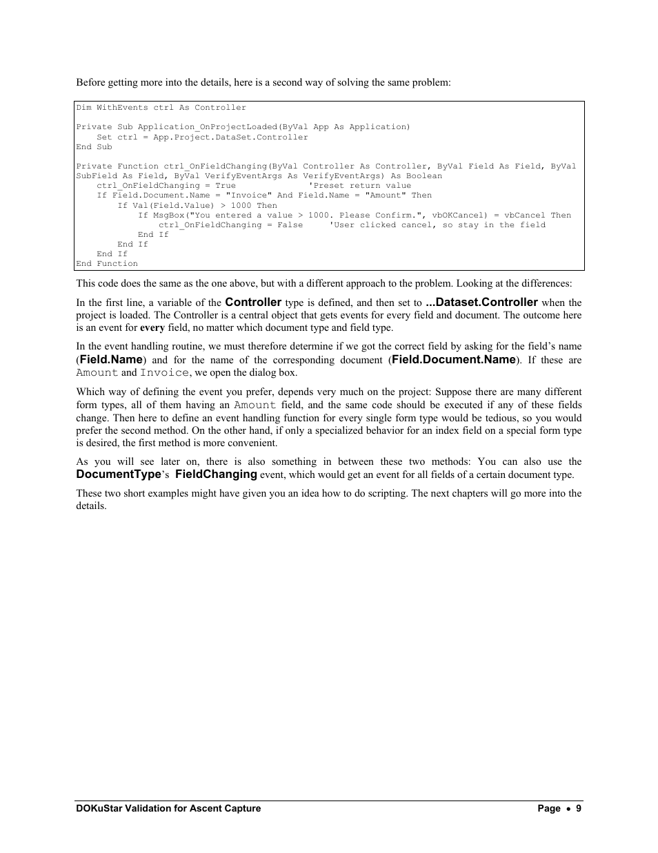 Kofax DOKuStar Validation User Manual | Page 13 / 109