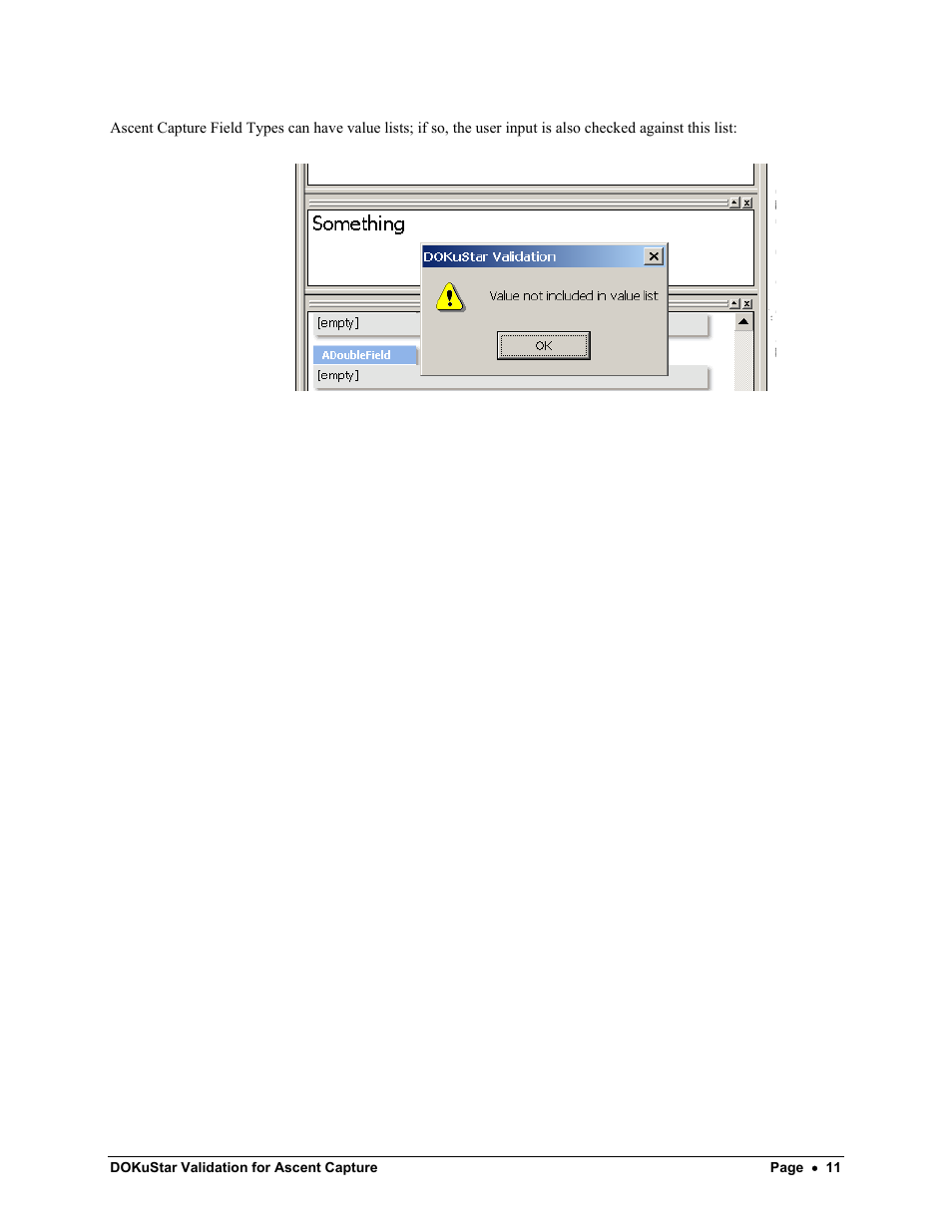 Kofax DOKuStar Validation User Manual | Page 15 / 109