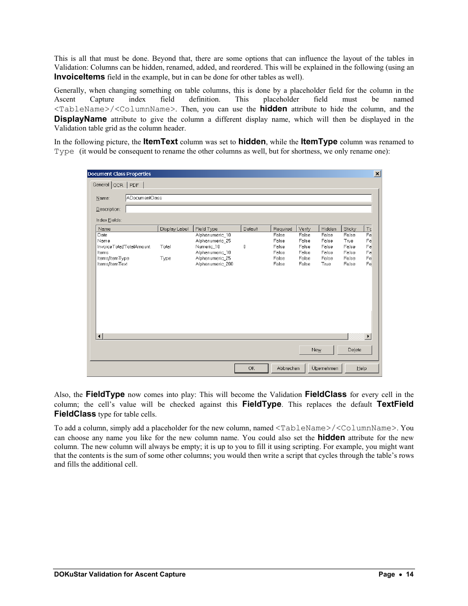 Kofax DOKuStar Validation User Manual | Page 18 / 109