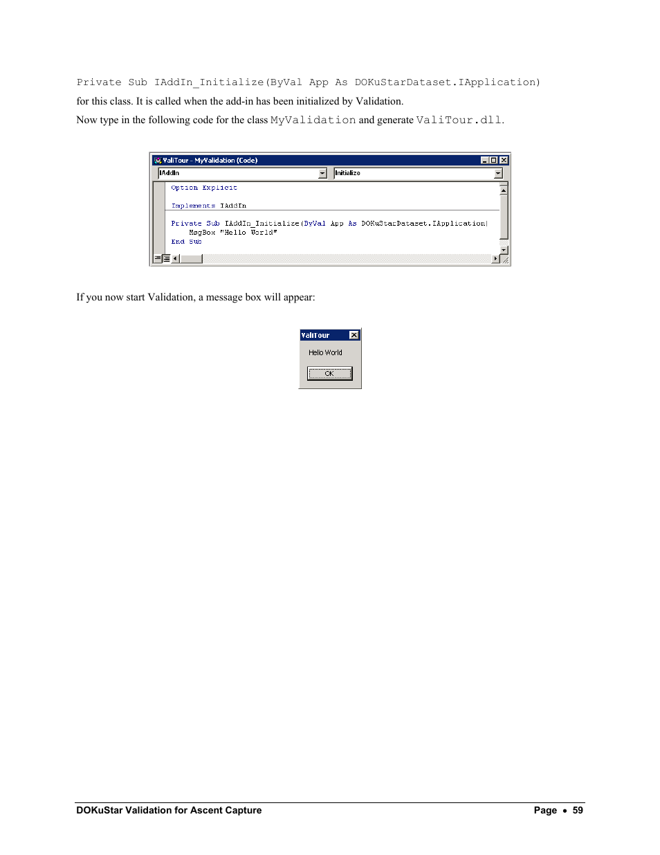 Kofax DOKuStar Validation User Manual | Page 63 / 109