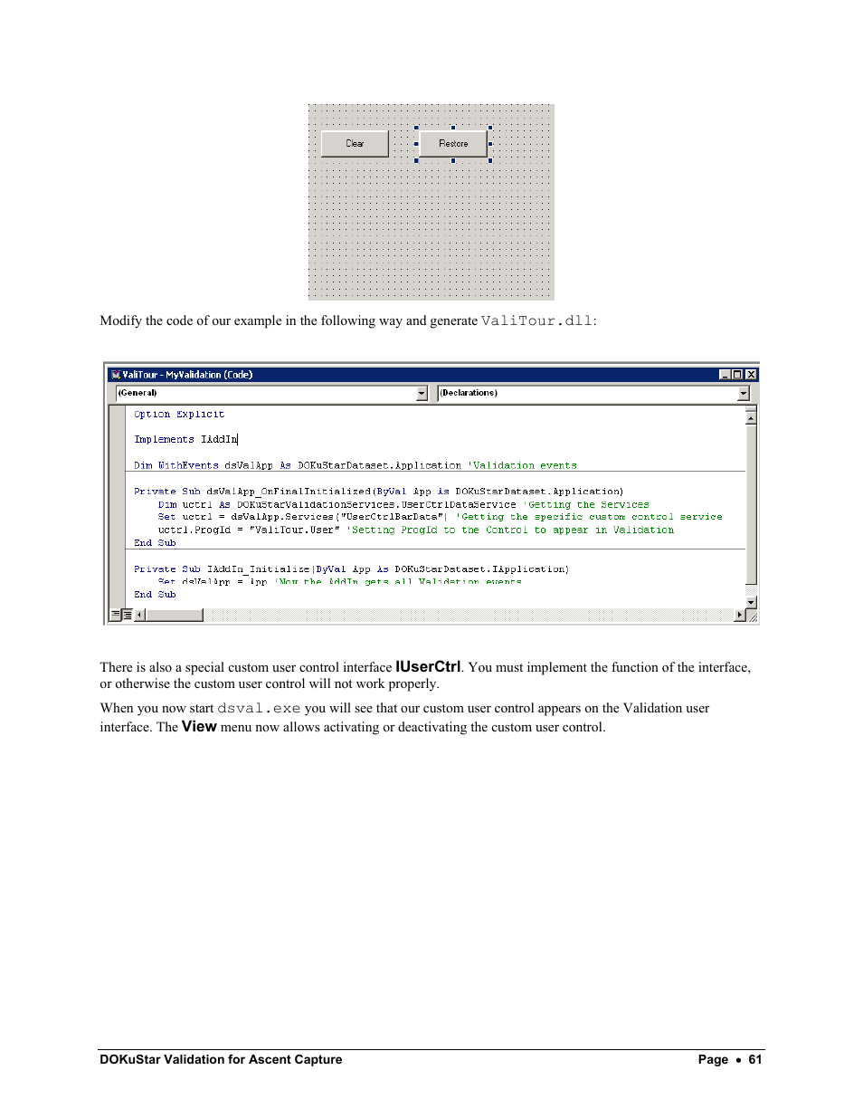 Kofax DOKuStar Validation User Manual | Page 65 / 109