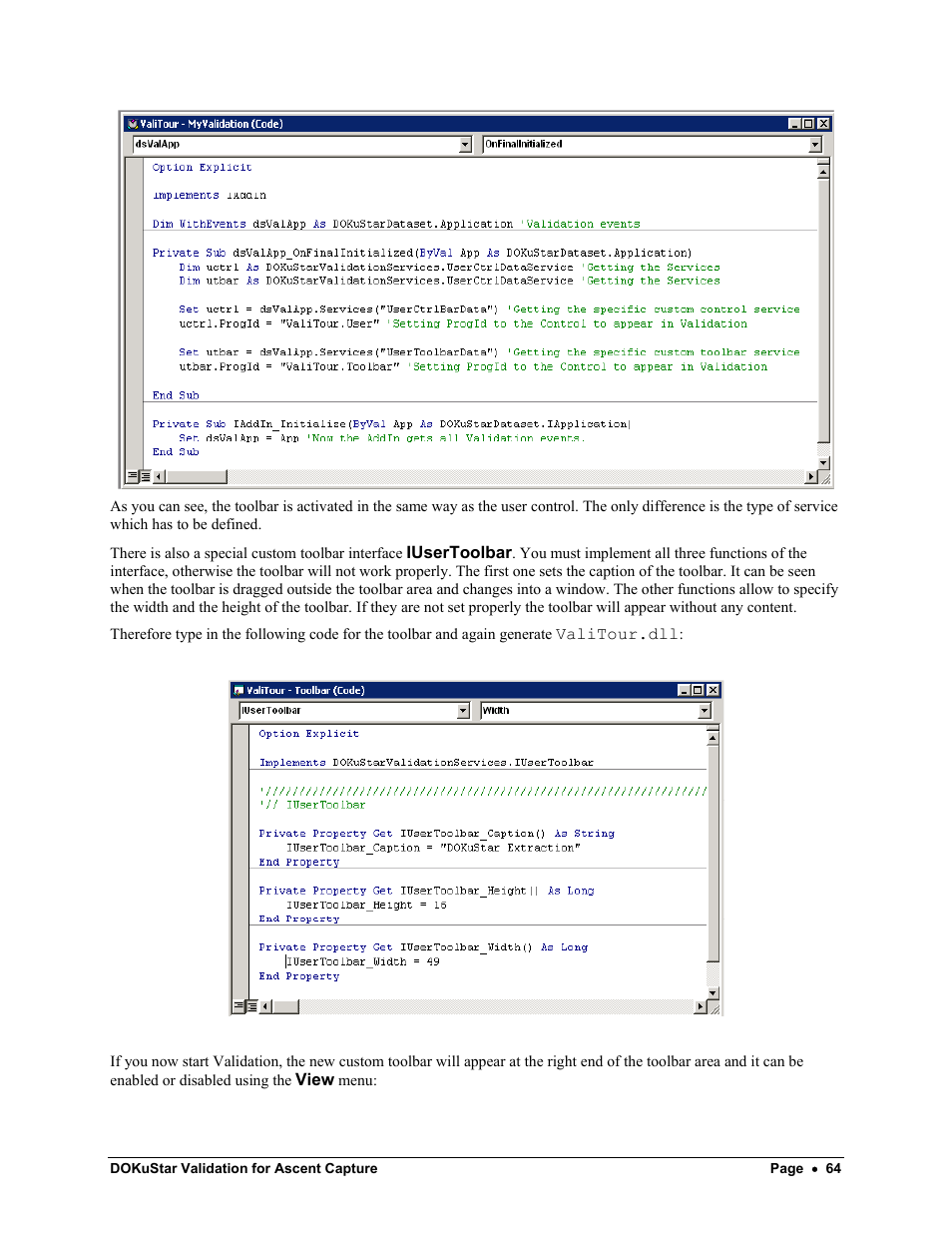 Kofax DOKuStar Validation User Manual | Page 68 / 109