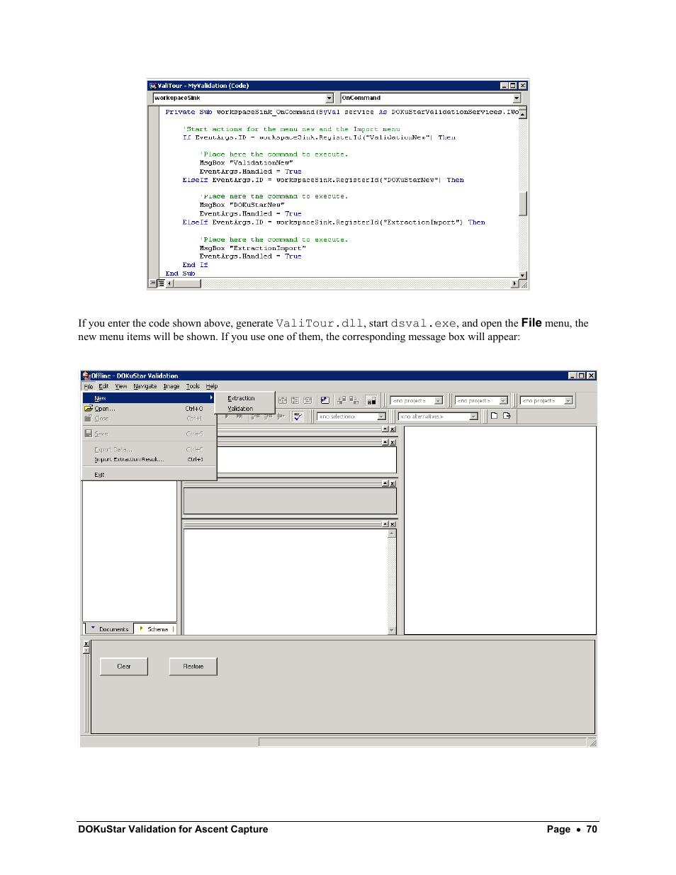 Kofax DOKuStar Validation User Manual | Page 74 / 109