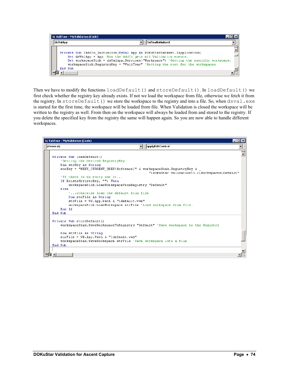 Kofax DOKuStar Validation User Manual | Page 78 / 109