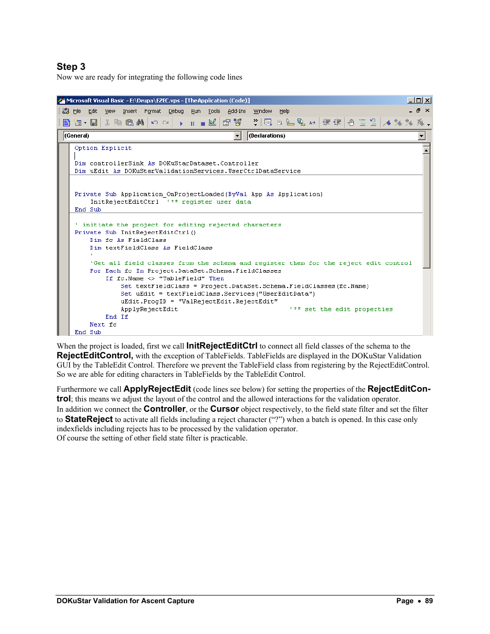 Kofax DOKuStar Validation User Manual | Page 93 / 109