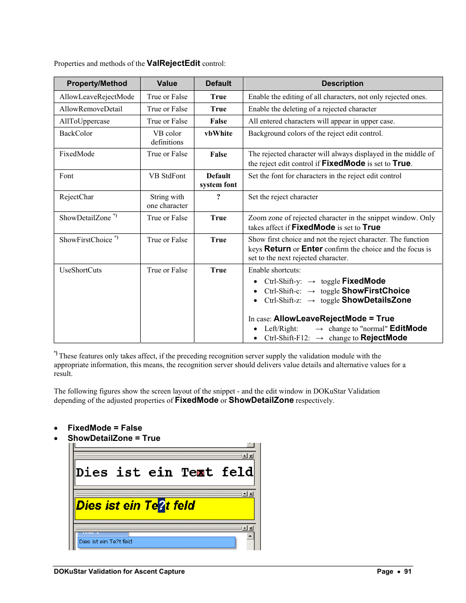 Kofax DOKuStar Validation User Manual | Page 95 / 109