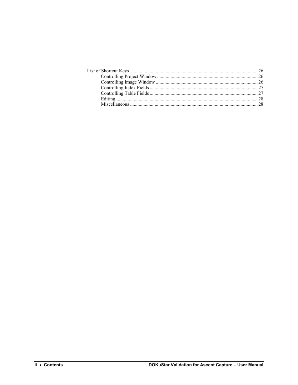 Kofax DOKuStar Validation User Manual | Page 4 / 32