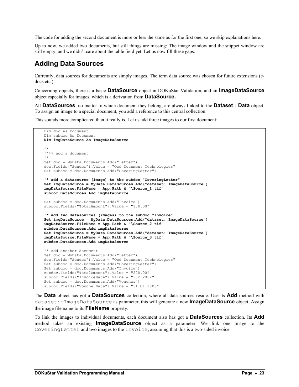 Adding data sources | Kofax DOKuStar Validation User Manual | Page 27 / 118