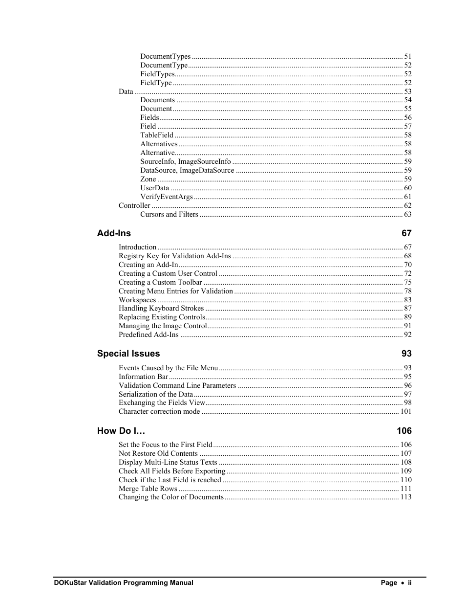 Kofax DOKuStar Validation User Manual | Page 4 / 118