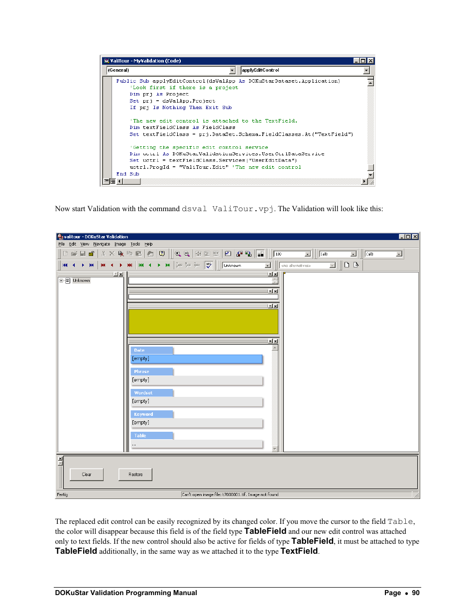 Kofax DOKuStar Validation User Manual | Page 94 / 118