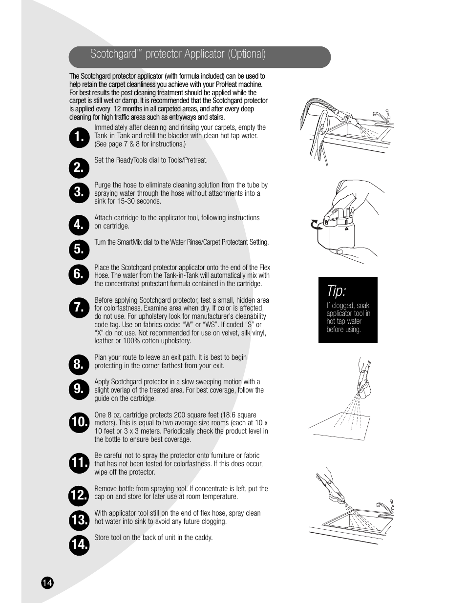 Bissell 7901 User Manual | Page 14 / 24