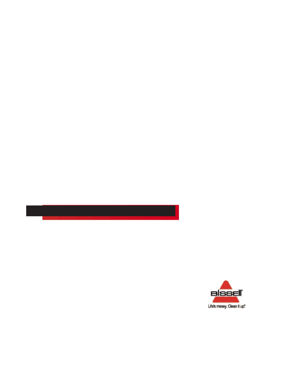 About your warranty bissell consumer services, One year warranty, If your bissell product should require service | Bissell 3554 User Manual | Page 14 / 14