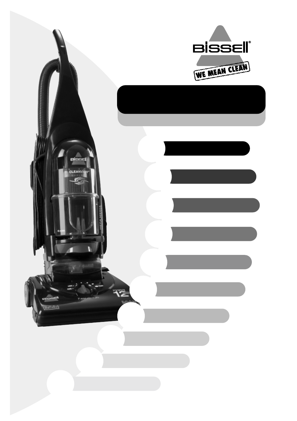 Bissell 3575 User Manual | 15 pages