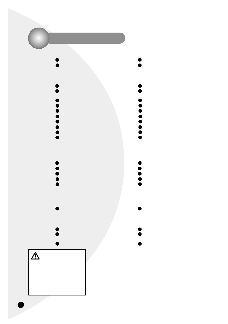 Warning, Bissell consumer services, Troubleshooting | Vacuum cleaner won't run, Vacuum cleaner won't pick up dirt, Tools won't pick up dirt, Vacuum cleaner is difficult to push, Visible dirt escaping from cleaner | Bissell 3575 User Manual | Page 12 / 15
