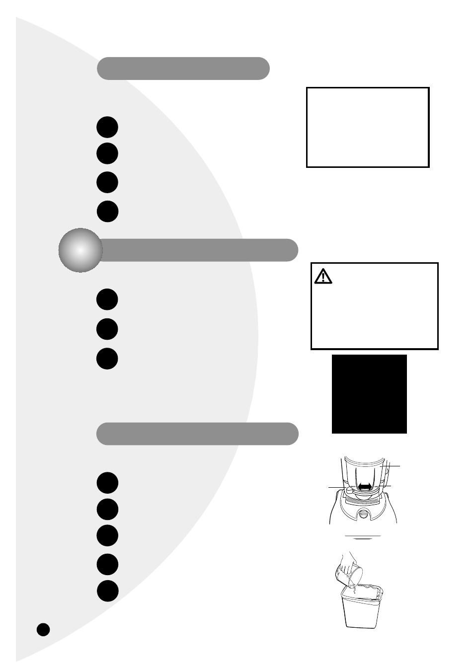 Warning, Notice, How to maintain your bissell cleanview | Power cord storage, Empty dirt container | Bissell 3575 User Manual | Page 8 / 15