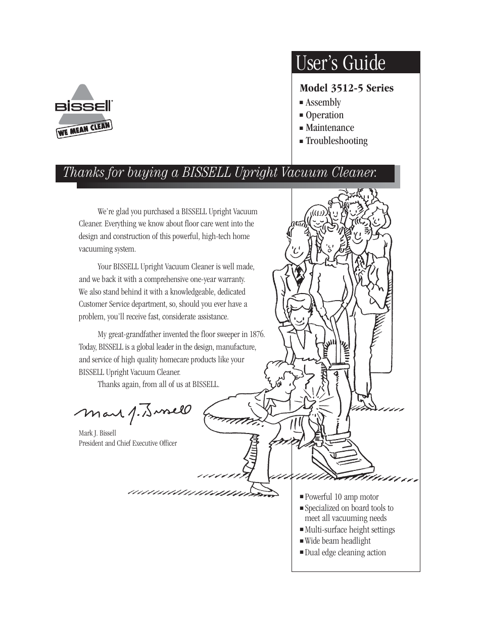 Bissell 3512-5 User Manual | 10 pages