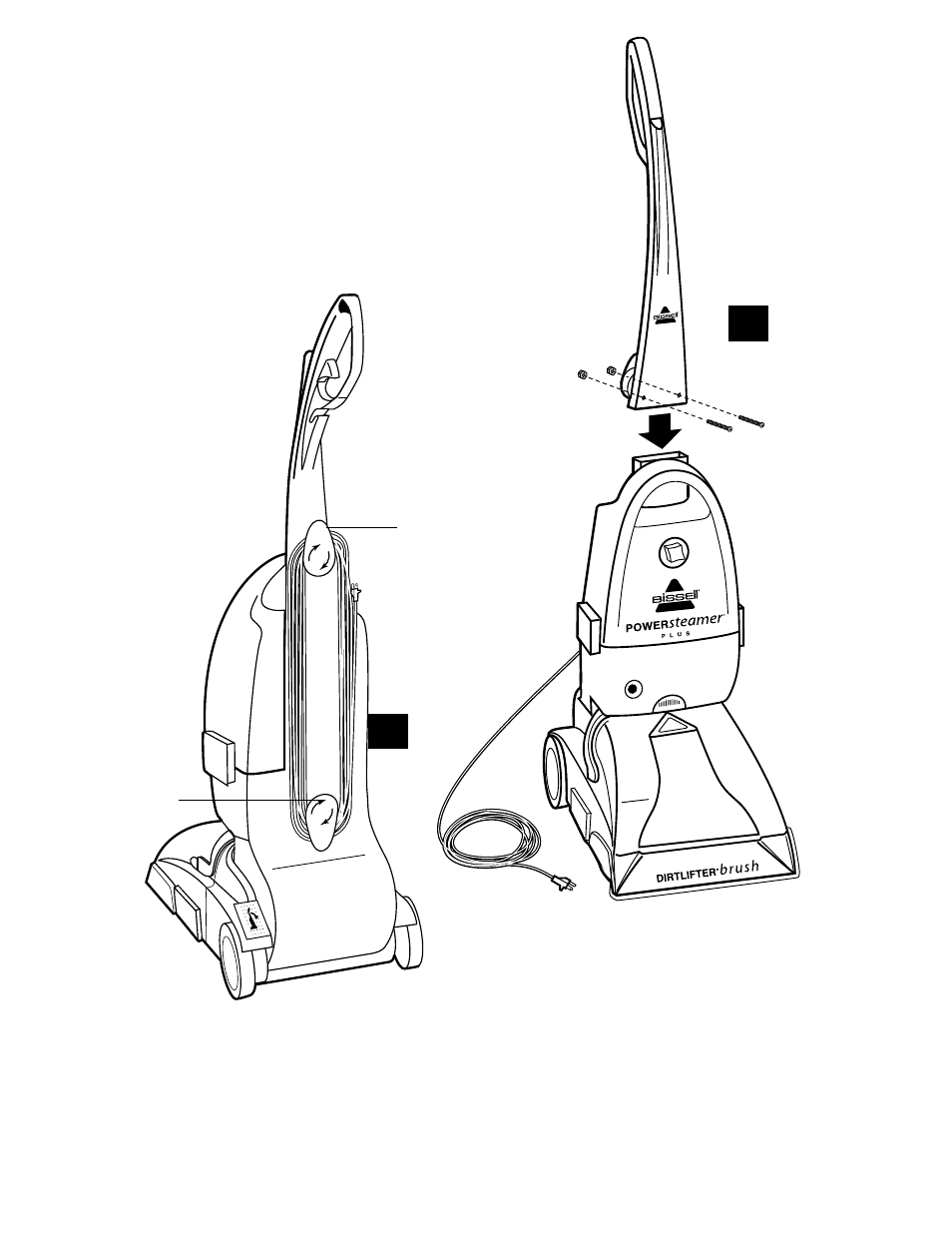 Bissell PowerSteamer 1696 User Manual | Page 3 / 10