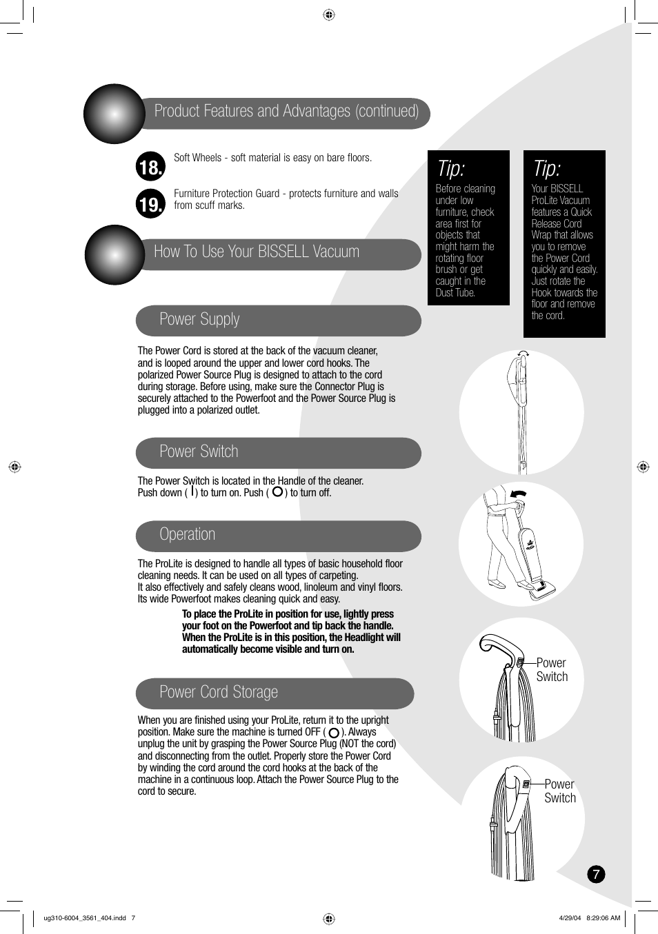 Bissell 3561 User Manual | Page 7 / 12