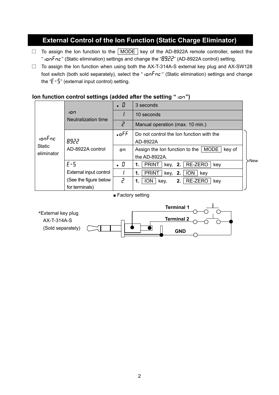 A&D Weighing BM-500 Addendum User Manual | Page 2 / 2